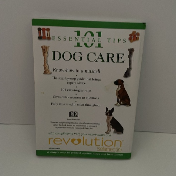 101 Essential Tips DOG CARE , by Dr. Bruce Fogle ( DMV, MRCVS). Paperback book. - Picture 3 of 17